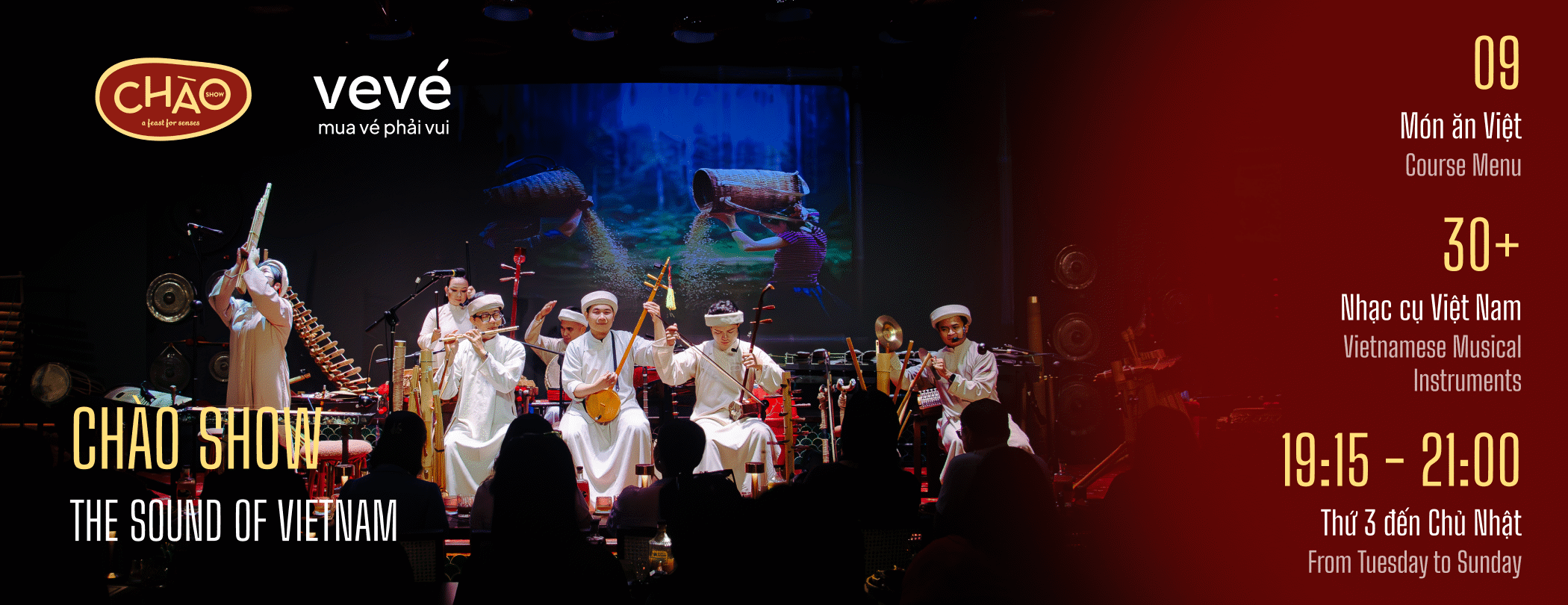 Banner sự kiện Chào Show - The Sound of Vietnam