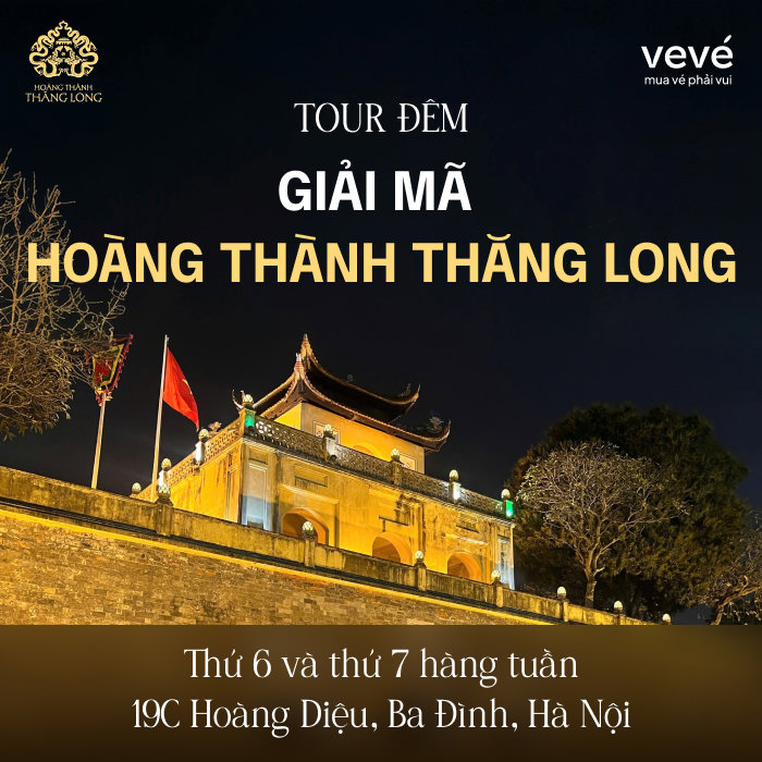 Hình ảnh 1 của sự kiện Tour Giải mã Hoàng Thành Thăng Long